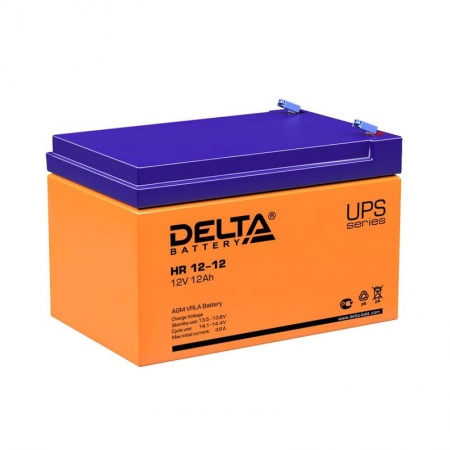 Аккумулятор 12В 1А.ч. Delta HR 12-12 440494