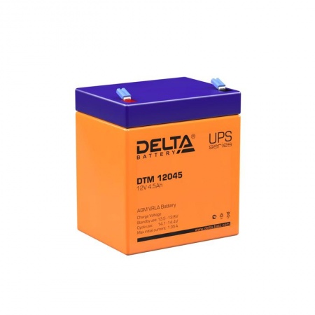 Аккумулятор 12В 4.5А.ч.90/70/107 Delta DTМ 12045 407261