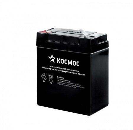 Аккумулятор 4В 900мА.ч для фонарей 6010LED 6010LED_radio7005LED Космос KOCAccu4V0.9Ah 407413
