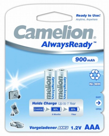 Аккумулятор R03 NI-MN 900мА.ч Always Ready BL-2 (блист.2шт) Camelion 9165 331749