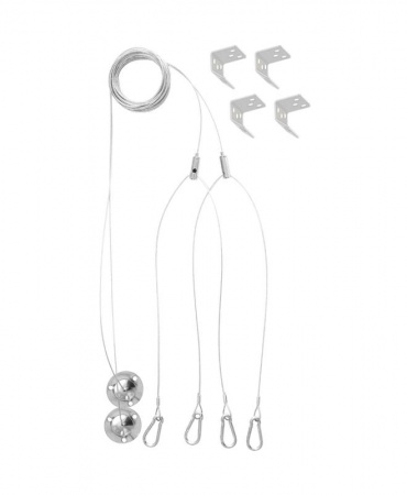 Аксессуары для монтажа панелей LED PANEL 1200 SUSPENSION KIT BT1 OSRAM 4058075108844 1225442