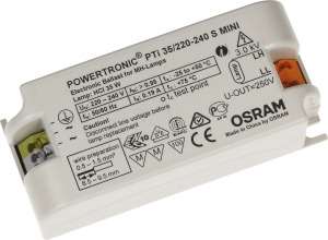 Аппарат пускорег. электрон. (ЭПРА) PTI 35/220-240 S MINI VS20 OSRAM 4008321955906 282441
