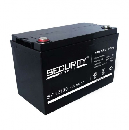 Батарея аккумуляторная 12В 100А.ч Security Force SF 12100 426809