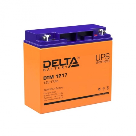 Батарея аккумуляторная 12В 17А.ч свинцово-кислотный Delta DTM 1217 312873