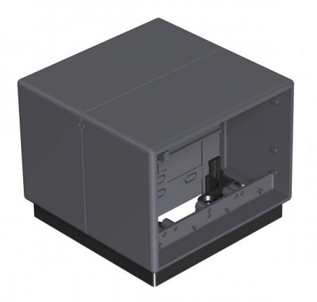 Бокс наполый Telitank 118х118х97мм полиамид T4B 00C 7011 сер. OBO 7408288 1133352
