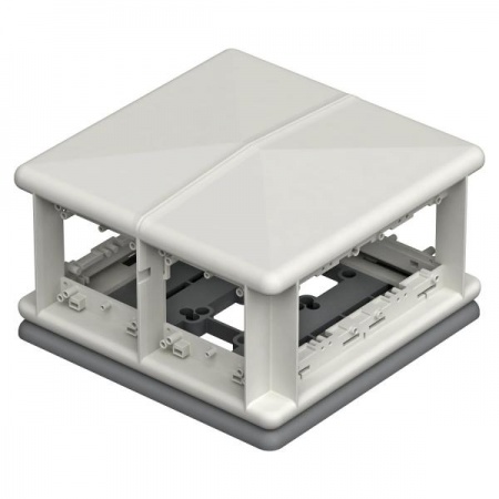 Бокс наполый Telitank 225х225х125мм полиамид T8NL 00C 7035 свет.сер. OBO 7408498 1133357