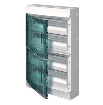 Бокс настенный 72М прозр. дверь Mistral65 (с клемм) ABB 1SLM006501A1209 1078156