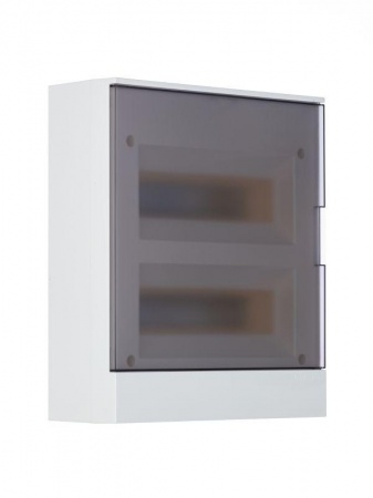 Бокс настенный Basic E 24М сер. прозр. дверь (с клемм) ABB 1SZR004002A2207 481859