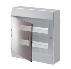 Бокс настенный Mistral41 36М прозр. дверь (с клемм.) 2ряда ABB 1SPE007717F9997 336348