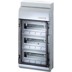 Бокс ОП IP65 для мод. автомат. 36мод. сер. с прозр. дверью KV 9336 HENSEL 6100004 401423