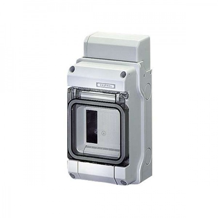 Бокс ОП IP65 для мод. автомат. 3мод. сер. с прозр. дверью KV 8103 HENSEL 6100621 401427