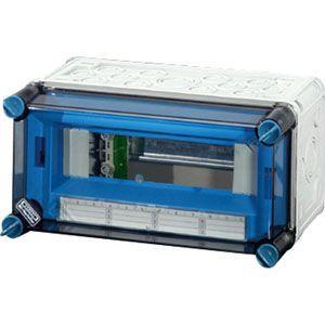 Бокс ОП IP65 для мод. автомат. 9мод. прозр. крыш. Mi 1109 HENSEL 20001035 399878