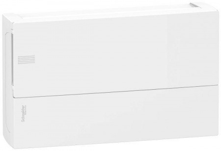 Бокс ОП MINI PRAGMA 1 ряд 18мод. бел. с бел. двер. IP40 SchE MIP12118 154097