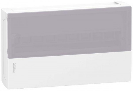 Бокс ОП MINI PRAGMA 1 ряд 18мод. бел. с дым. двер. IP40 SchE MIP12118T 154098