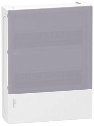 Бокс ОП MINI PRAGMA 2 ряда по 12мод. бел. с бел. двер. IP40 SchE MIP12212 154100