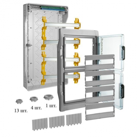 Бокс ОП Plexo3 IP65 72м(4х18) N+PE Leg 601988 211727
