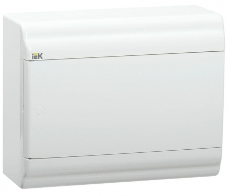 Бокс ЩРН-П-9 мод. навесной пластик IP41 PRIME бел. дверь ИЭК MKP82-N-09-WD-41-20 463825