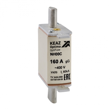 Вставка плавкая OptiFuse NH00С 10 400АС 0 gG УХЛ3 КЭАЗ 144548 330763
