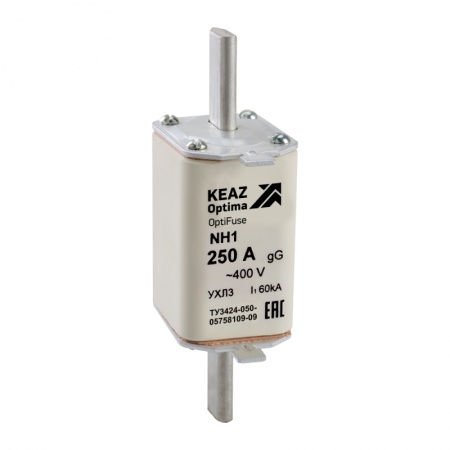 Вставка плавкая OptiFuse NH1 20 400AC 0 gG УХЛ3 КЭАЗ 144687 330780