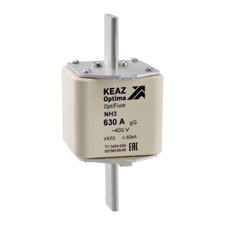 Вставка плавкая OptiFuse NH3 250 400AC 0 gG УХЛ3 КЭАЗ 144821 330802