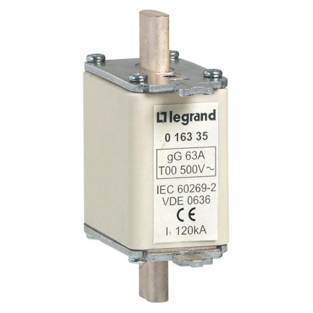 Вставка плавкая промышл. тип gG 63А с инд. Leg 016335 1011368