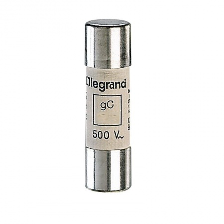 Вставка плавкая тип gG 14х51 2А 500В без бойка Leg 014302 1018286
