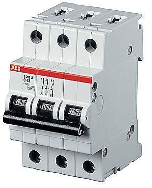 Выключатель автоматический модульный 3п C 32А 25кА S203P ABB 2CDS283001R0324 211572