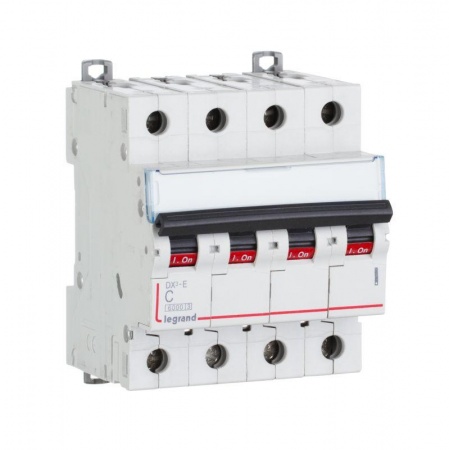 Выключатель автоматический модульный 4п C 1А 6000/6кА DX3-E Leg 407298 1015886