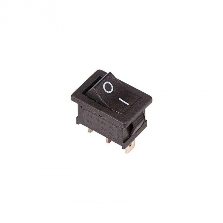 Выключатель клавишный 250В 6А (3с) (ON)-ON черн. Б/Фикс Mini (RWB-202 SC-768) Rexant 36-2140 499631