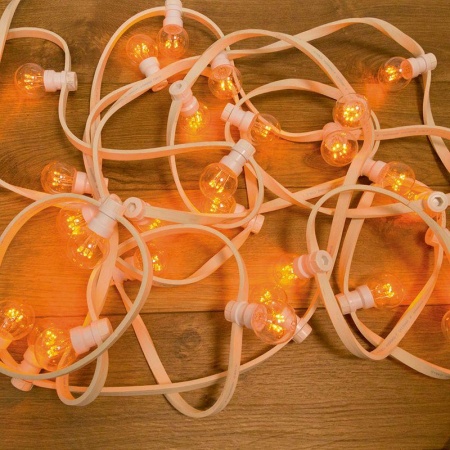 Гирлянда "Белт Лайт" 6х25LED 10м 25Вт IP54 220В жел. NEON-NIGHT 331-301 403978