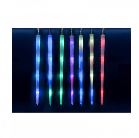 Гирлянда занавес светодиод. ULD-E3005-210/DTK RGB IP44 FROSTED ICICLE UNIEL 11126 440545