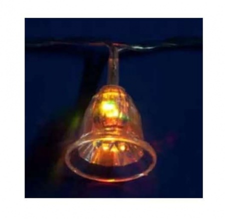 Гирлянда светодиодная «Колокольчики» ULD-S0280-020/DTA RGB IP20 BELLS с контроллером 20LED (дл.2.8м) Uniel 7919 440091