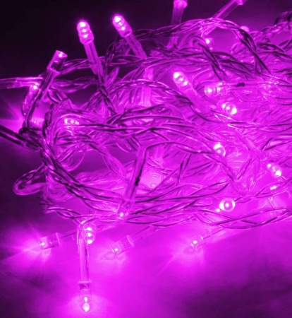 Гирлянда светодиодная 50LED шнур 6.5м 8 режимов мигания Космос KOC_GIR50LED_V 476081