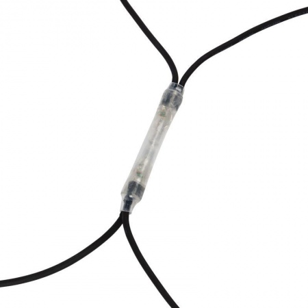 Гирлянда сеть Чейзинг 2х4м 560 LED бел. 33Вт 220В IP54 провод черн. каучук NEON-NIGHT 217-135 407735