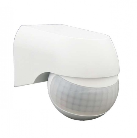 Датчик движения PMS-IR 010 800Вт 180град. 12м IP44 WH Jazzway 4895205012936 1229623
