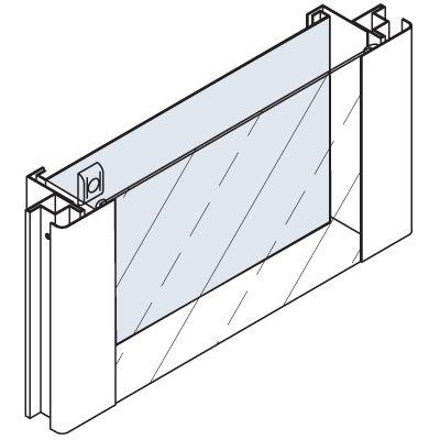 Дверь для шкафа RAM BLOCK секц. внутр. 400х600 ДКС R5CPMIE6400 1000758