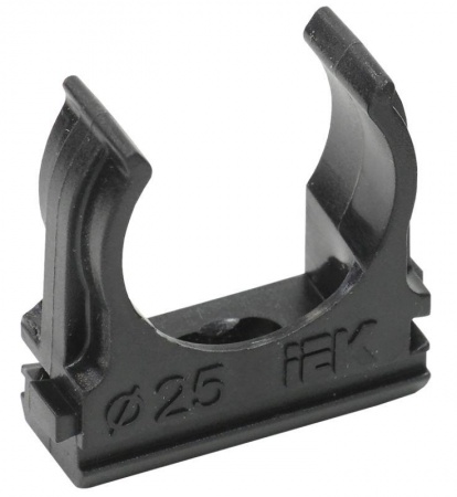 Держатель с защелкой CF25 черн. ИЭК CTA10D-CF25-K02-100 414606
