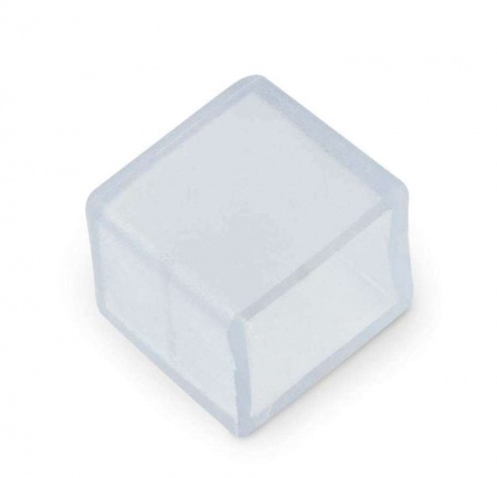 Зажим изолирующий UCW-K10 CLEAR 025 POLYBAG (заглушка) для светодиодной ленты 220В 10х7мм прозр. (уп.25шт) Uniel UL-00000870 484724