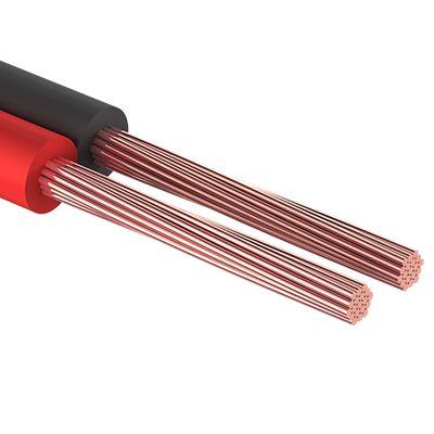 Кабель Stereo 2х1.0 Red/Black 100м (м) Rexant 01-6105-3 225299