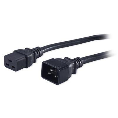 Кабель питания PWC-IEC19-IEC20-3.0-BK IEC 320 C19 - IEC 320 C20 (3х1.5) 16А прямая вилка 3м Hyperline 43795 415774
