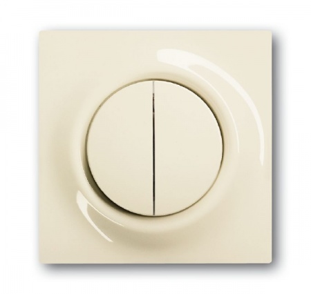 Клавиша двойная Impuls сл. кость ABB 1753-0-0064 122036