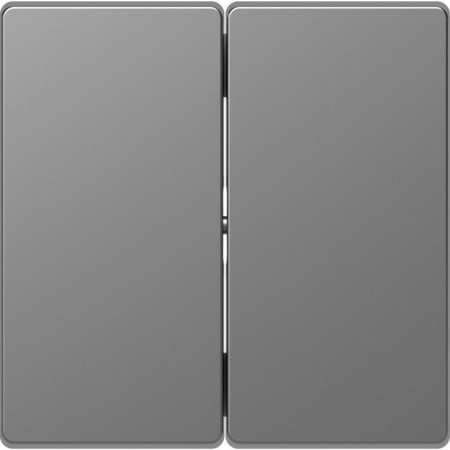 Клавиша для 2-кл. выкл. Merten D-Life SD нерж. сталь SchE MTN3400-6036 458925