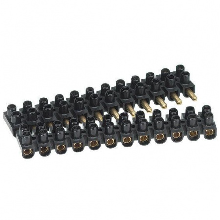 Клеммник прох. 10кв.мм Suprem черн. Leg 034254 1011751