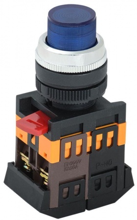 Кнопка ABLFP-22 син. 1з+1р ИЭК BBT20-ABLFP-K07 78934