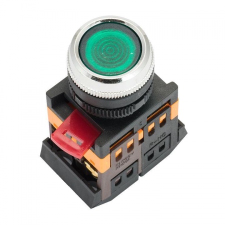 Кнопка ABLFS-22 с подсветкой зел. NO+NC 230В PROxima EKF ablfs-22-g 1220374