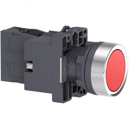 Кнопка LED 1НЗ 220В с подсвет. красн. SchE XA2EW34M2 1146429