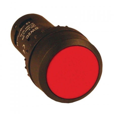 Кнопка SW2C-11 с фиксацией красн. NO+NC PROxima EKF sw2c-11f-r 483595