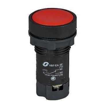 Кнопка без фикс. 1НЗ без подсветки красн. SchE XB7EA42P 87206
