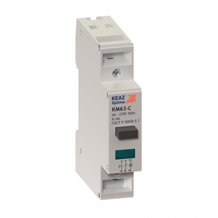 Кнопка управления мод. OptiDin KM63 C 11 УХЛ3 КЭАЗ 138905 330850