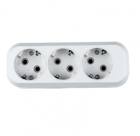 Колодка 3-м с заземл. 5130 ASD / IN HOME 4690612000480 464677